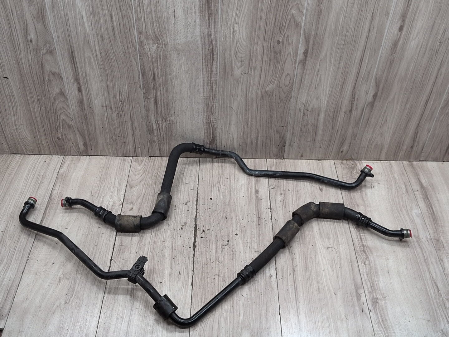 2012-2018 BMW F06 M6 Engine Oil Cooler Line Return Flow SET 2284261