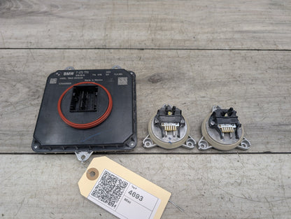 2018 - 2024 BMW X3 G01 Left Right Headlight DRL Daytime Running Light Module SET 7472770 B46B20O1