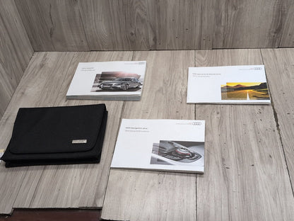 2010-2016 Audi S4 B8 - Owners Instruction Manual Book SET PN: 0