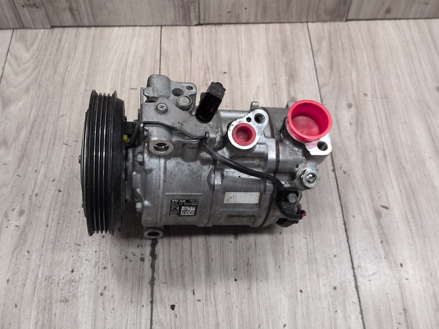 2018-2023 Audi B9 S4 CWG Engine Motor A/C AC Compressor Clutch Pump Pulley 8W0816803A