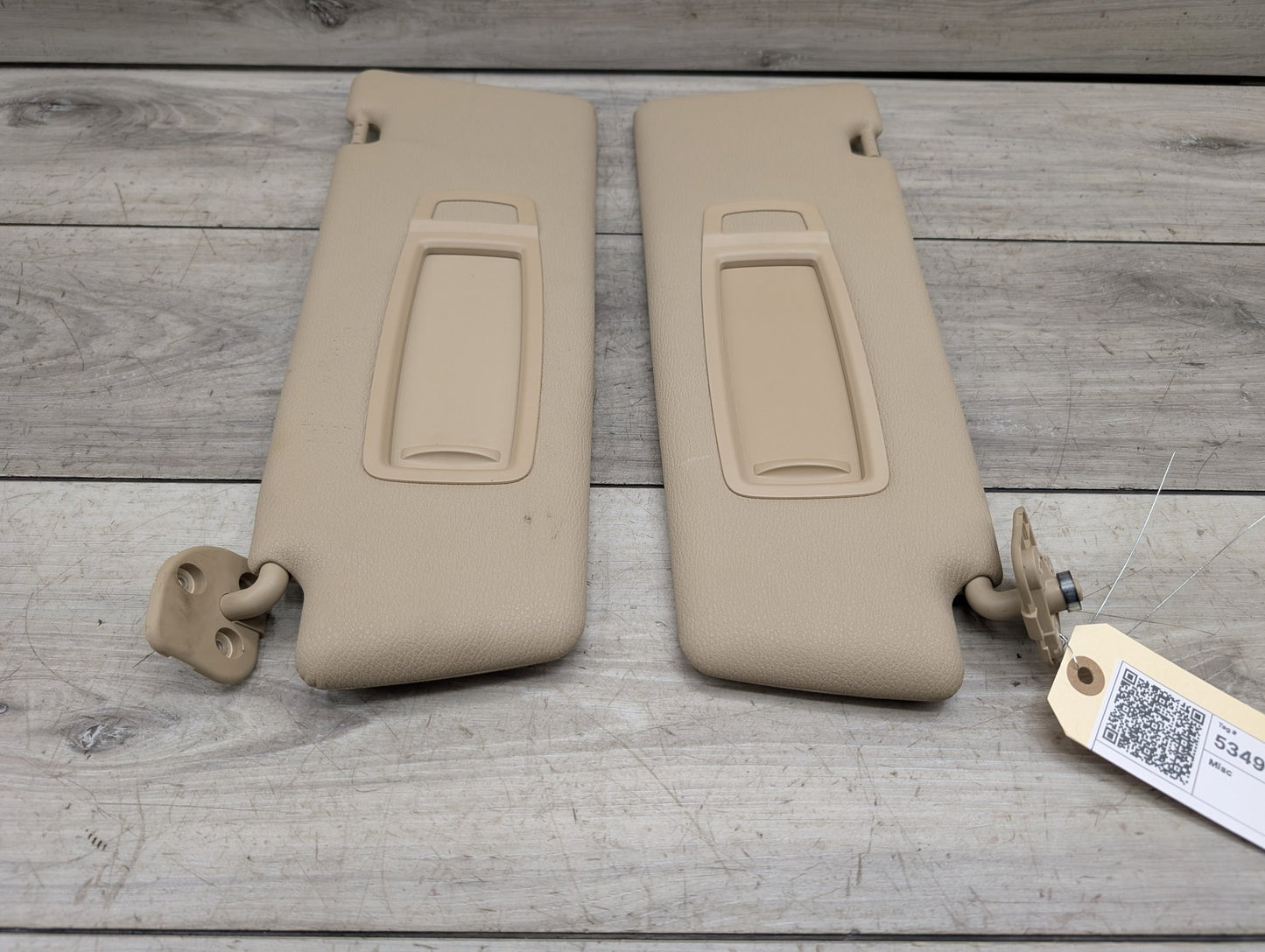 2007-2013 BMW X5 E70 Front Left Right Sun Visor SET