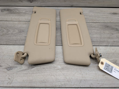 2007-2013 BMW X5 E70 Front Left Right Sun Visor SET