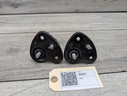 OEM BMW F90 F97 G01 G05 G06 G07 G12* G30 X3 X5 Hood Safety Latch Hook Pair SET