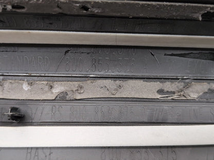 2015-2018 Audi Q3 8U Front Rear Left Right Scuff Plate Door Sill SET 8U0853376A