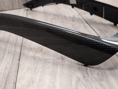 OEM Audi S4 Dashboard Center Console Shift Panel Interior Trim CARBON FIBER SET