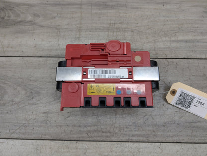 07-13 BMW X5 E70 Rear Battery B+ Terminal Junction Point Relay Fuse Box 9178959