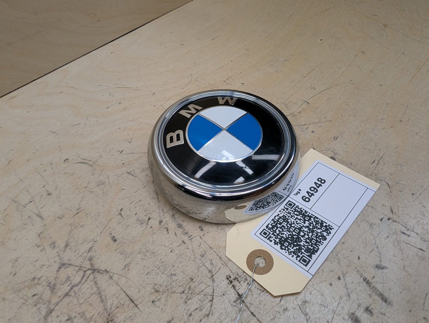 11-17 OEM BMW F25 X3 Rear Liftgate Trunk Lid Round Emblem Genuine