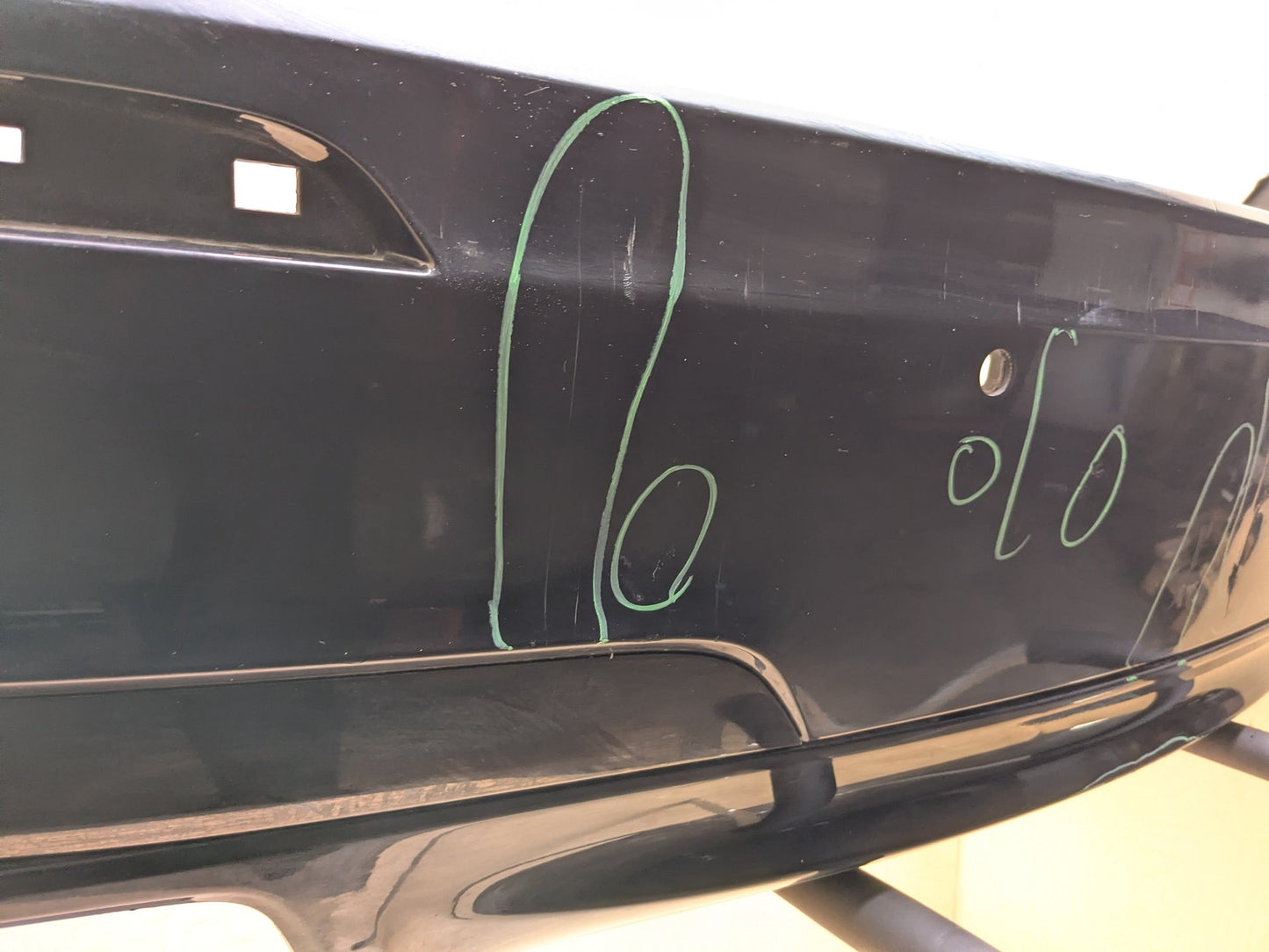 *09-15 OEM BMW F01 F02 740 750 Rear Bumper M SPORT Cover w/ PDC Holes Black 475