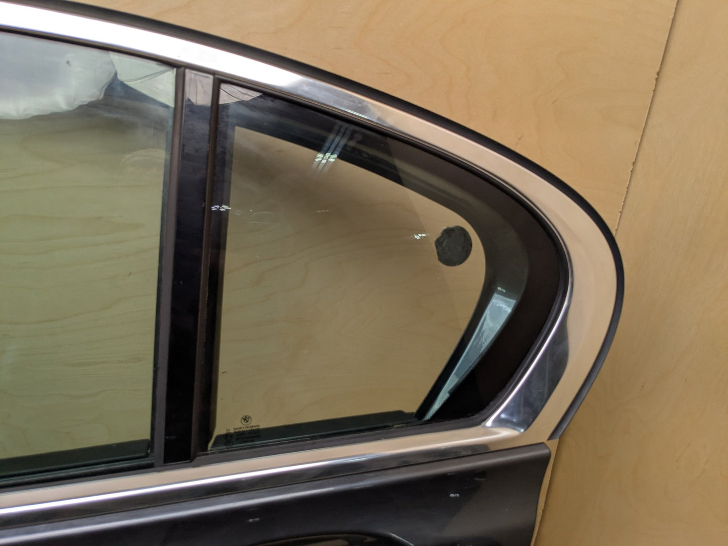 OEM BMW G11 G12 740 750 Rear Left Driver Aluminum Door Shell Panel Gray