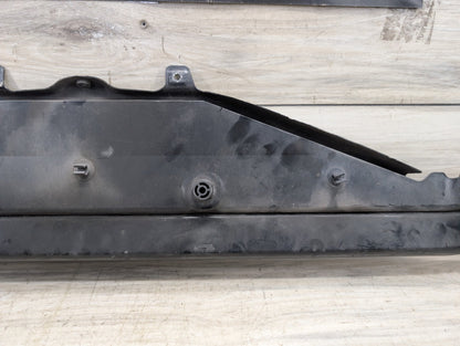 09-15 OEM BMW F01 F02 Front Upper Radiator Core Support Reinforcement Bar Bracket SET