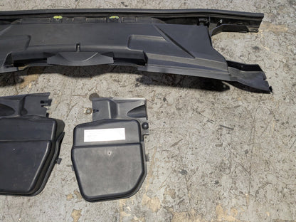 2007-2013 BMW 328i E92 Left Right Side Cowl Covers SET 6925018 OEM