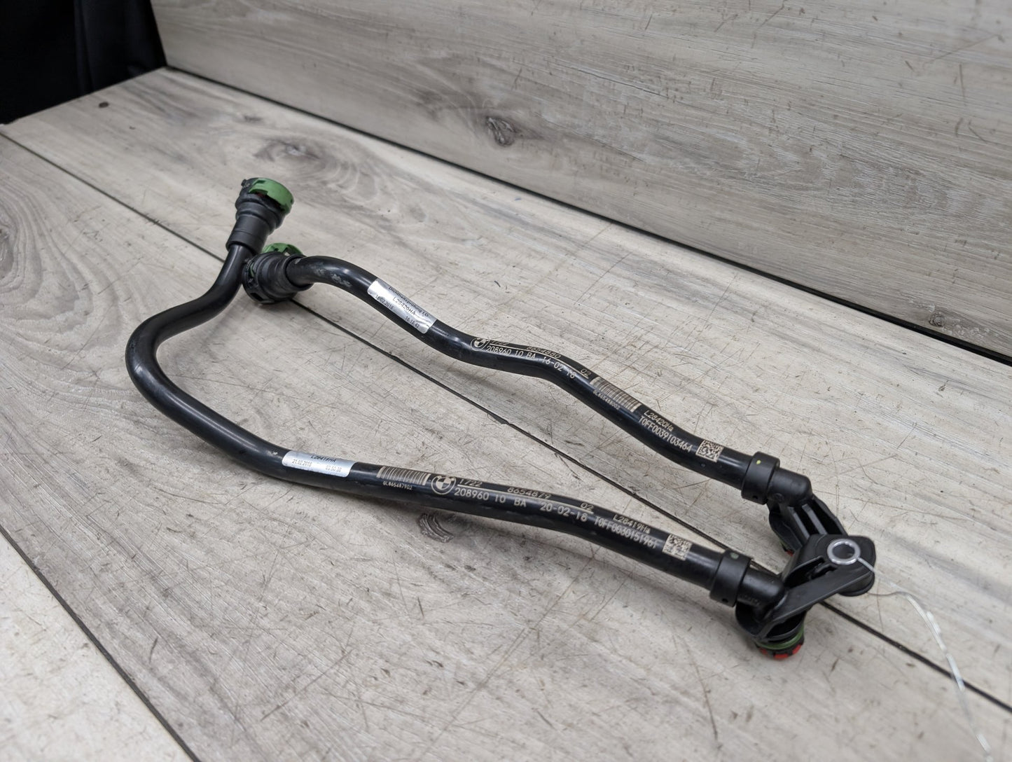 PRE-LCI OEM BMW G01 G12 G30 X3 Transmission Oil Cooler Inlet Outlet Hose B46 B58