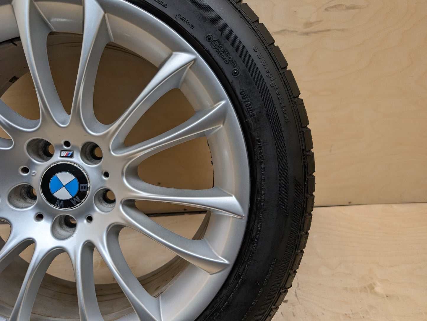 OEM BMW F01 F02 F07 740 750 760 FRONT Rim Wheel 19x8.5 ET25 M V-Spoke Style 302