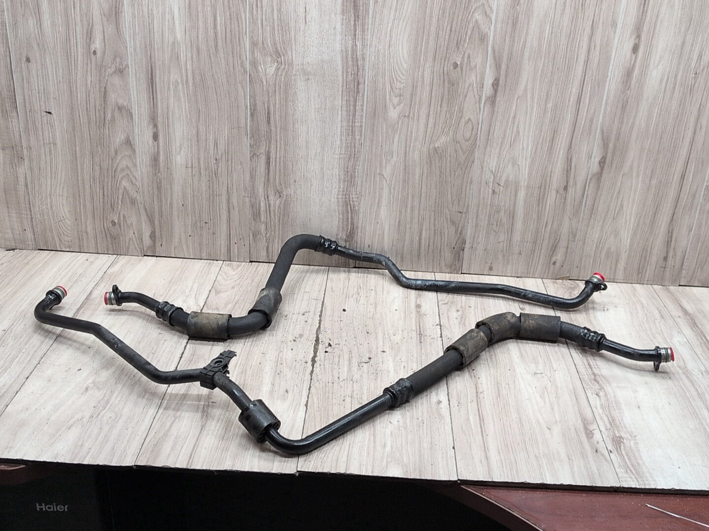 2012-2018 BMW F06 M6 Engine Oil Cooler Line Return Flow SET 2284261