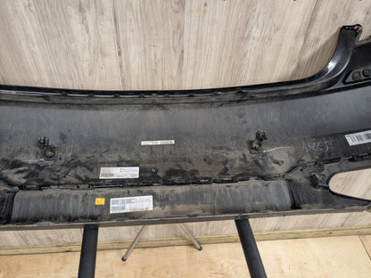 DAMAGE 16-19 BMW G11 G12 740 750 M SPORT Rear Bumper Cover w PDC Holes Black 475