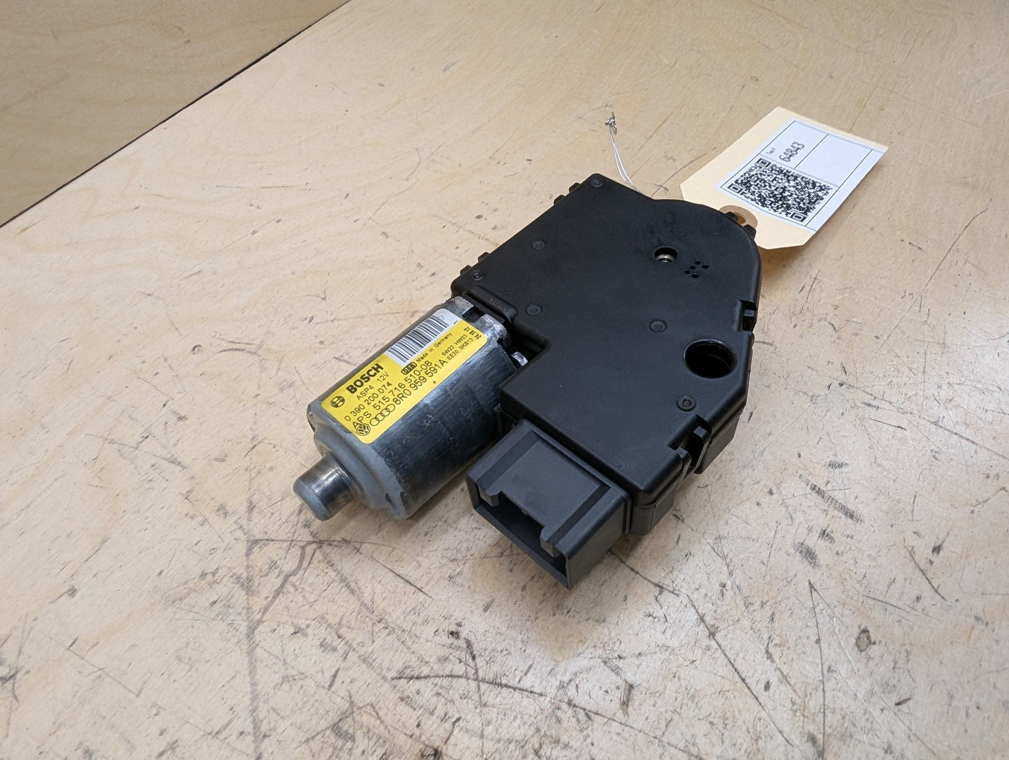 2011-2017 Audi RS5 8T Sunroof Sun Roof Glass Motor 8R0959591A OEM