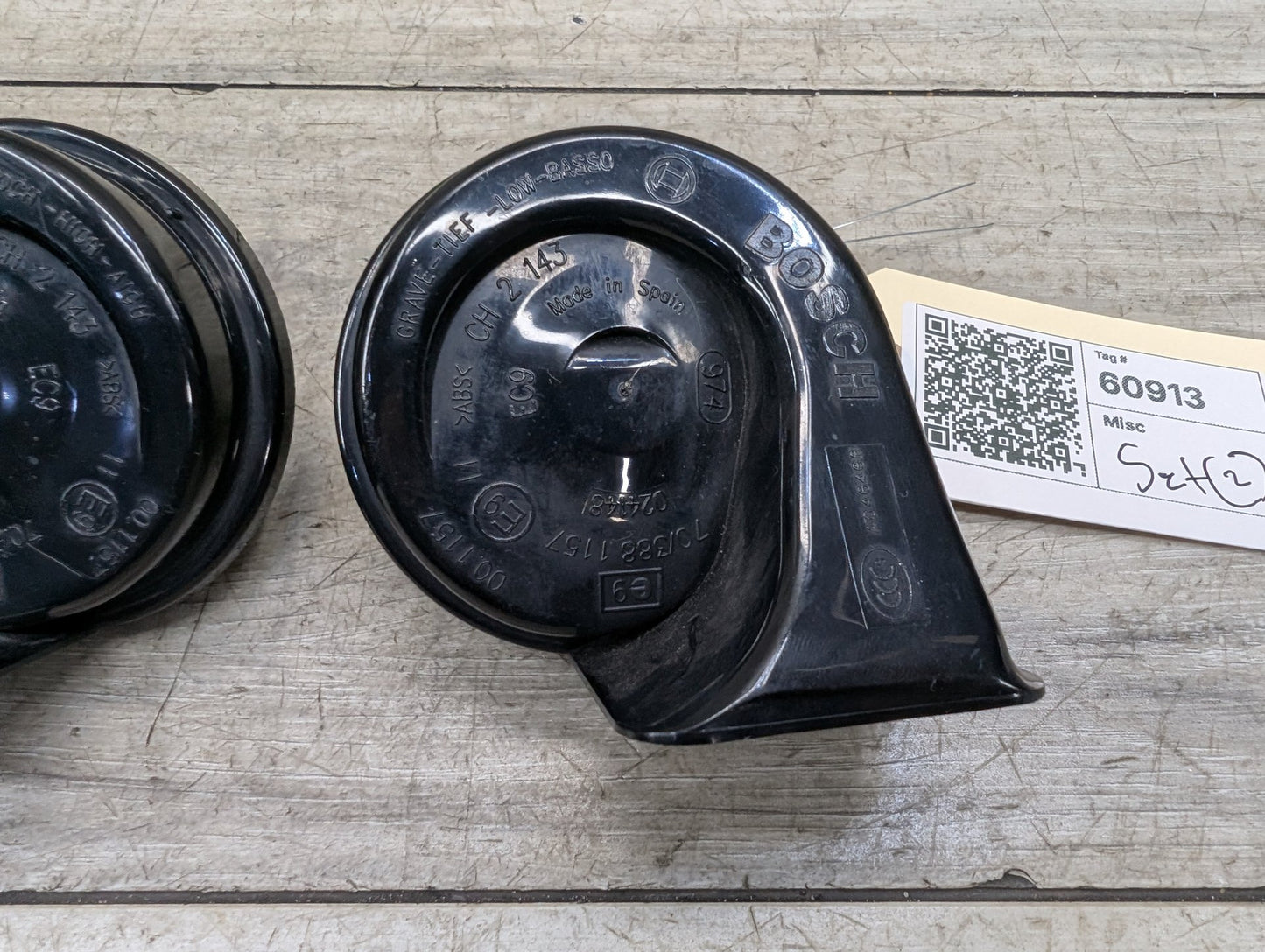 2008-2013 BMW 128i E82 Alarm Horns SET 7195540
