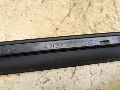 2012-2018 Audi A6 C7 Windshield Drip Trim Molding SET 4G0854326B OEM