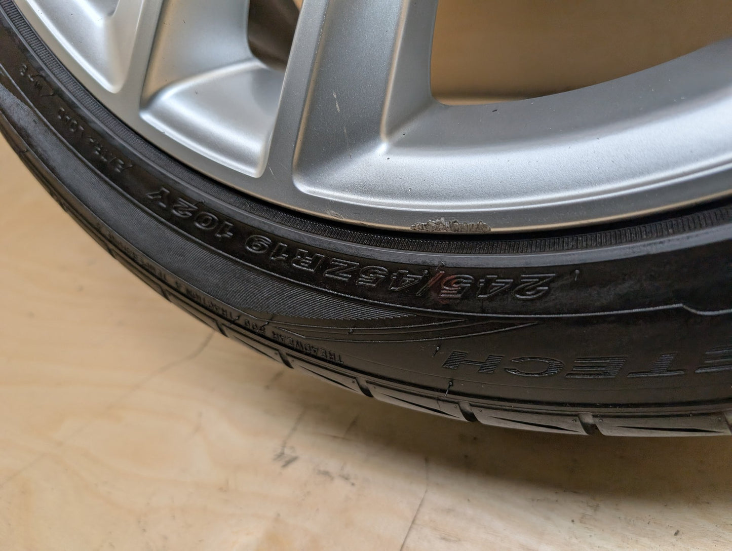 OEM BMW G11 G12 G32 740 750 Wheel Rim 19x8.5 ET:25 Style Double Spoke Style 630