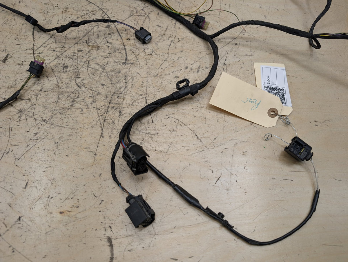 2010-2017 BMW 535i GT xDrive F07 Rear Bumper PDC Parking Sensor Wiring Wire Harness 9336380 OEM
