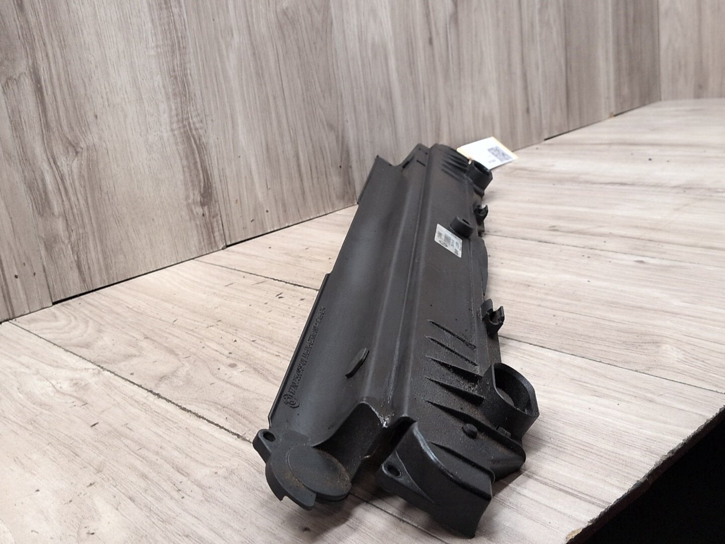2008-2010 BMW 535i E60 Front Upper Engine Bay Radiator Support Brace Cover 7563850