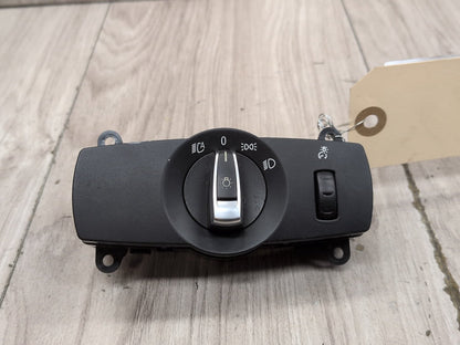 10-19 OEM BMW F10 F13 F02 Headlight Switch Control Panel Light Module BLACK