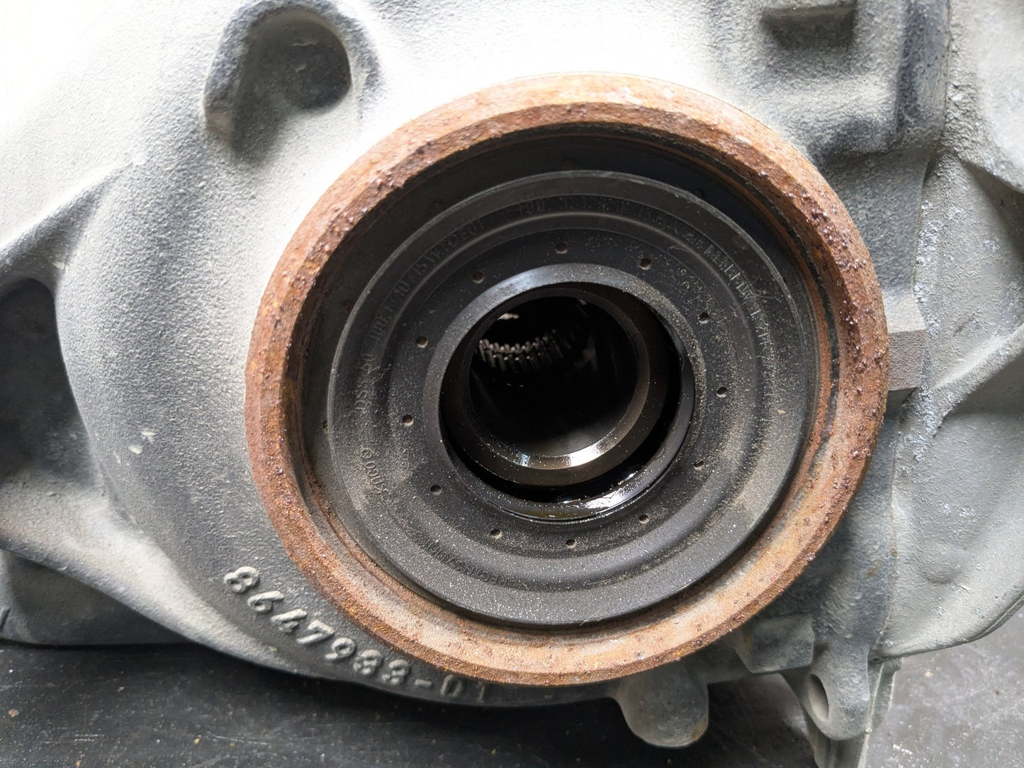2019 BMW X5 N63B44M3 Rear Axle Carrier Differential 102505k 8662661