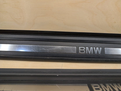 2007-2013 BMW 335i E93 Front Left Right Scuff Plate Door Sill SET 7178597