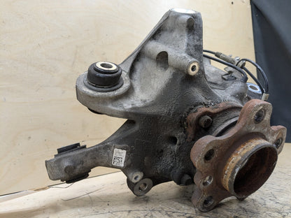 2016-2019 BMW 740i G12 Rear Right Spindle Knuckle w/ Bearing 6861136 OEM