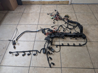 2004-2010 BMW E64 M6 S85B50A Engine Motor Ignition Injector Wiring Wire Harness 7838569