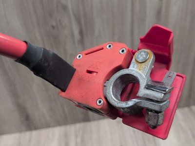 OEM BMW F15 F16 F85 F86 X5 X6 X5M Positive Plus Battery Pole Terminal Red Cable