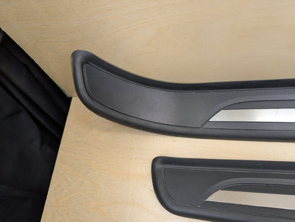 2007-2013 BMW 335i E93 Front Left Right Scuff Plate Door Sill SET 7178597