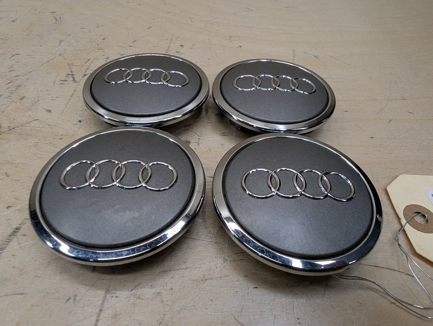 2011-2017 Audi RS5 8T Wheel Rim Hub Center Cap SET 8T0601170A OEM