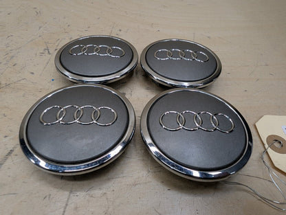 2011-2017 Audi RS5 8T Wheel Rim Hub Center Cap SET 8T0601170A OEM