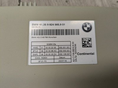 OEM BMW F90 G01 G02 G05 G07 G12 G20 G30 Front Left Right Seat Control Module