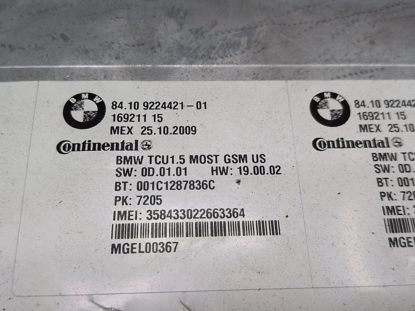 OEM BMW E70 E71 E90 E92 X5 X6 Telematics Unit TCU Bluetooth Communication Module