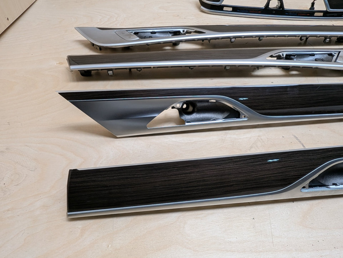 2016-2022 BMW 750Li G12 Front Rear Left Right Interior Trim SET OEM