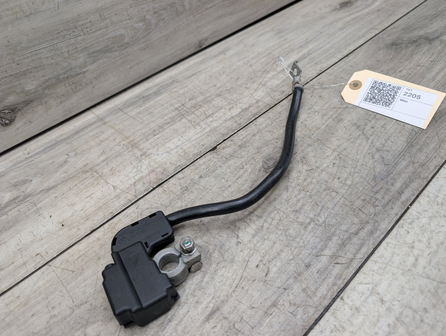 2007-2013 BMW X5 E70 Battery Negative IBS Wire Cable 9184209