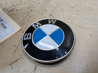 Genuine OEM BMW F39 F90 G20 G30 G80 M3 Bumper Hood Trunk Rear Round Emblem 74mm