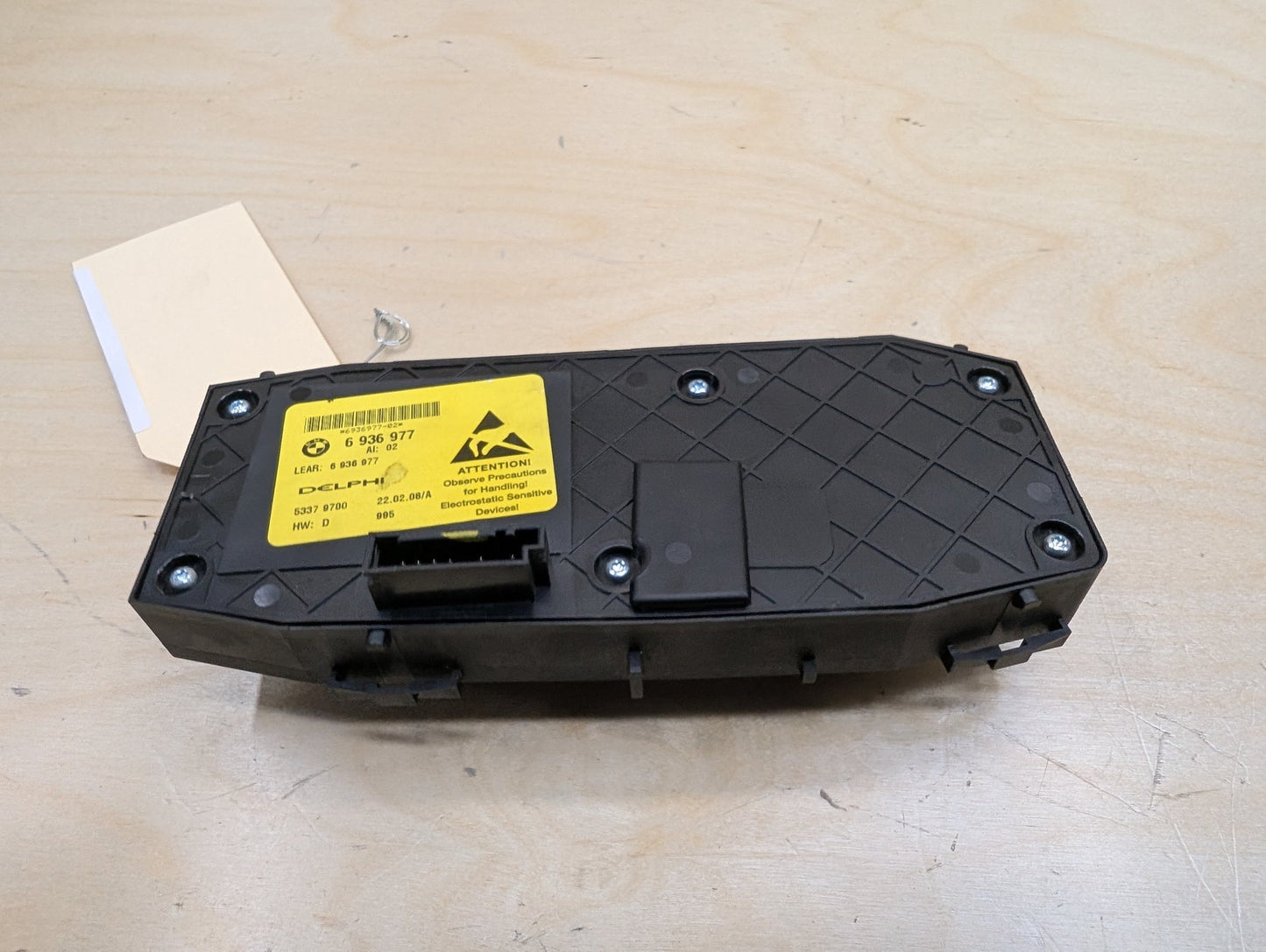 OEM BMW E93 328 335 M3 Front Left Driver Memory Seat Adjustment Control Switch