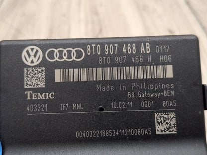 2008-2017 Audi S5 8T Gateway Control Module 8T0907468AB