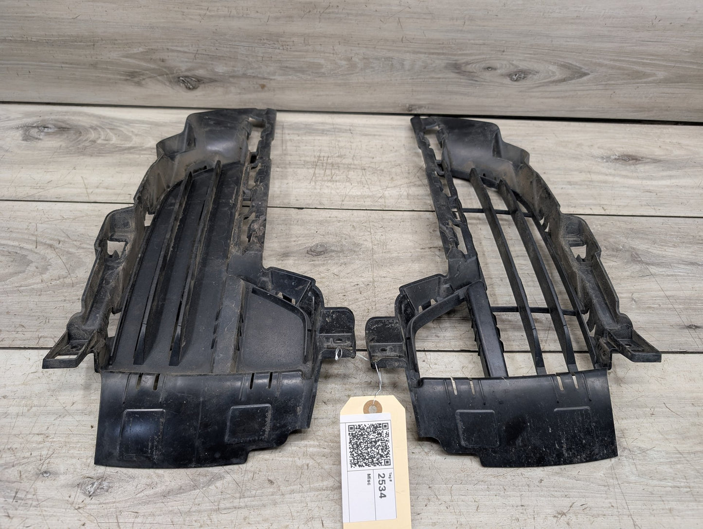 2014 - 2018 BMW X5 F15 Front Left Right Center Bumper Cover Grilles SET 7307993 N63B