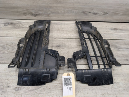 2014 - 2018 BMW X5 F15 Front Left Right Center Bumper Cover Grilles SET 7307993 N63B