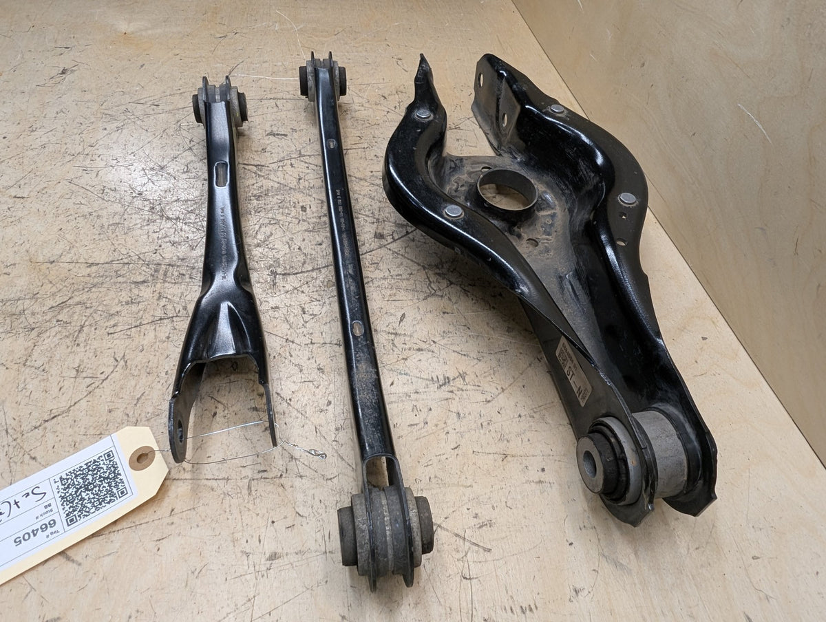 19-26 OEM BMW G20 G22 G26 G42 Rear Right Passenger Upper Lower Control Arm SET