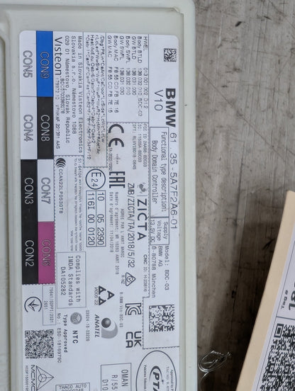 2021-2026 BMW 430i G22 Bdc Body Domain Fem Control Module w/ Key 5A7F2A6