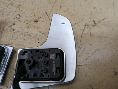 2018-2024 BMW X3 G01 Left Right Steering Wheel Paddle Shifter SET 9372496