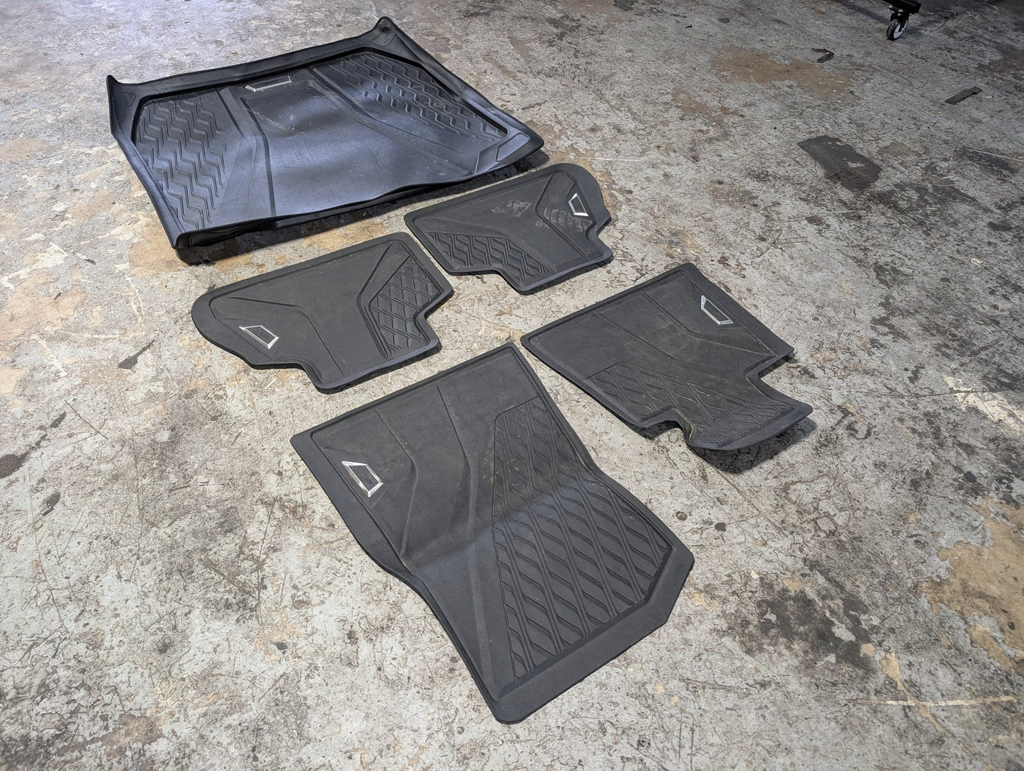 2019-2026 BMW X5 G05 Front Rear Left Right All Weather Mat Carpet Floor Mats SET 5A1D9E8