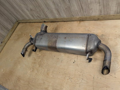 19-23 OEM BMW G20 330 Dual Exhaust Pipe Muffler Silver Tips B46 Engine