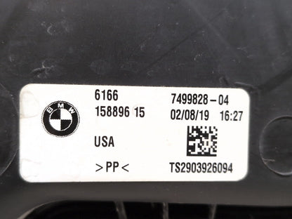2019 - 2026 BMW X5 G05 Windshield Reservoir Tank Assembly 7499828 N63B44M3