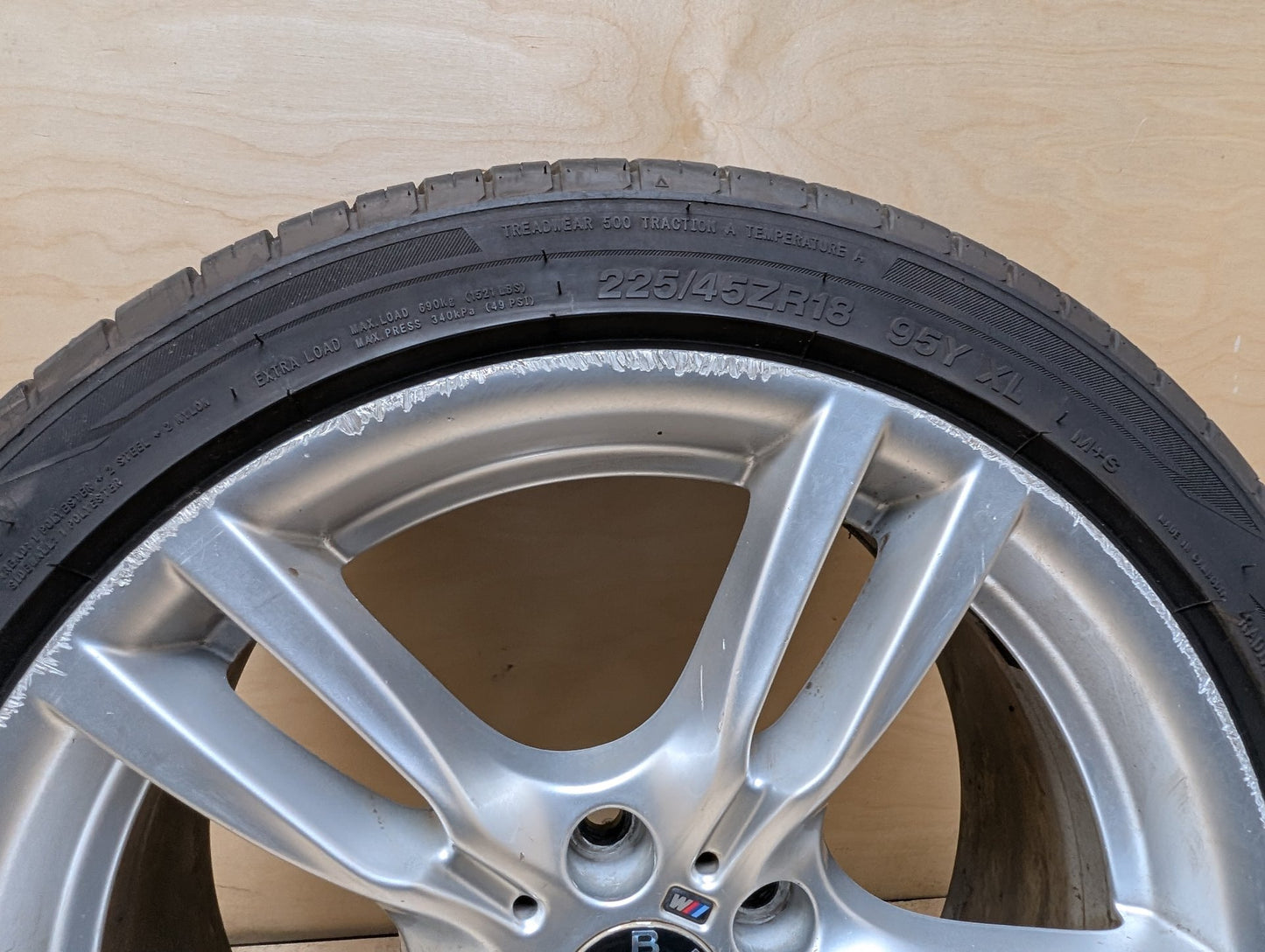 OEM BMW F30 F32 F33 F36 335 340 435 Wheel Rim 18x8 ET:34 M Star-Spoke Style 400